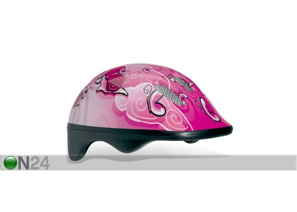 Lastenkypärä BELLELI PINK SNAIL 52-56 cm