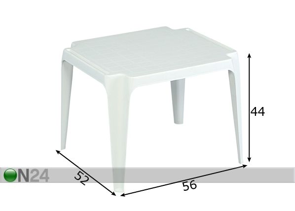 Lastenpöytä BABY mitat