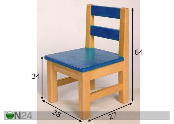 Lastentuoli 64 cm mitat