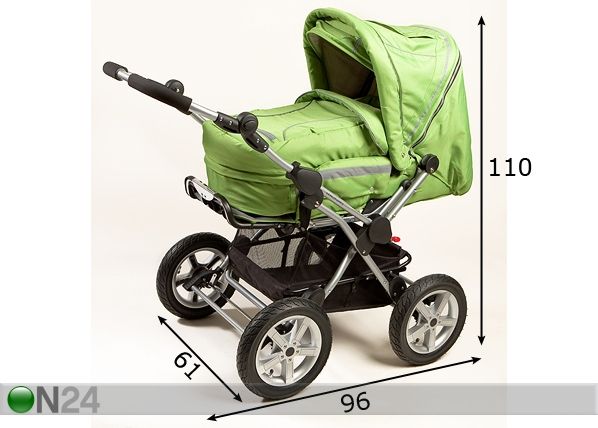 Lastenvaunut BRITTON COUNTRY CLASSIC mitat