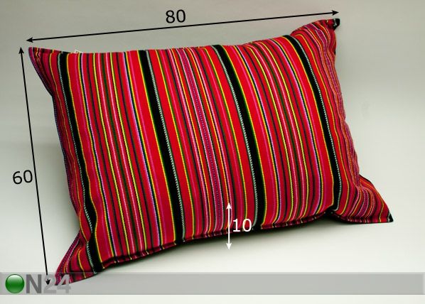 Lattiatyyny KIHNU KUVIO 60x80 cm mitat