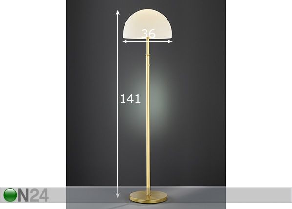 Lattiavalaisin Avignon LED mitat