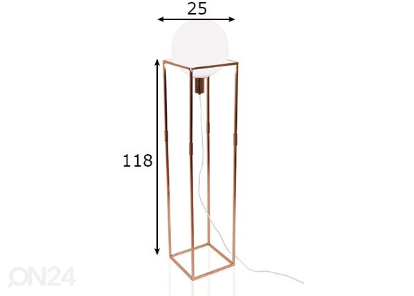Lattiavalaisin CUBE