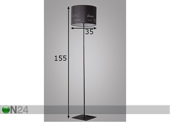 Lattiavalaisin Home mitat