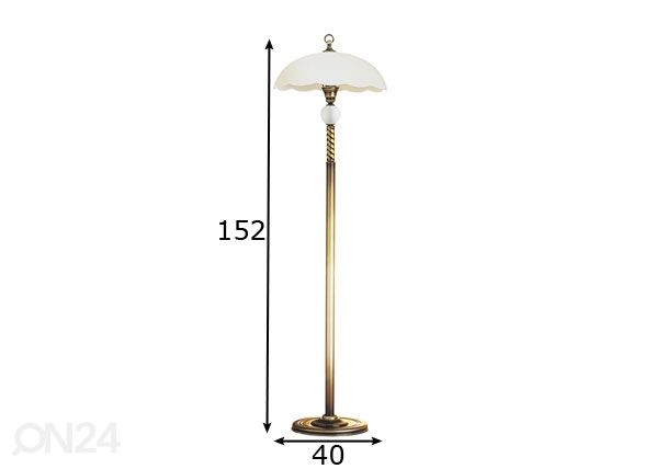 Lattiavalaisin Jupiter mitat