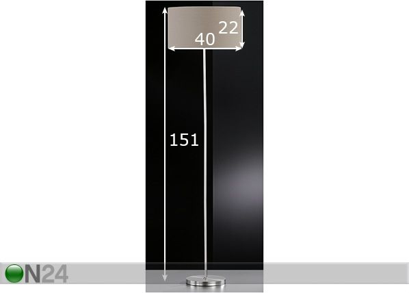 Lattiavalaisin Loft mitat