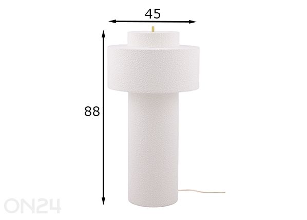 Lattiavalaisin Noah 45 mitat