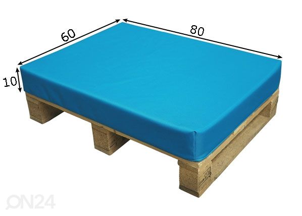 Lavapehmuste 60x80 cm mitat