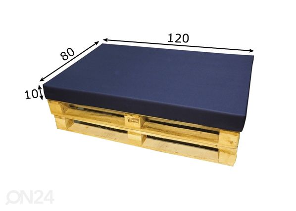 Lavapehmuste 80x120 cm mitat