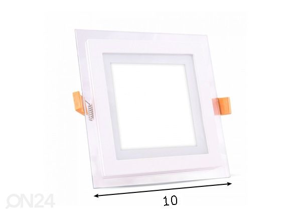 LED kohdevalaisin 6 W mitat