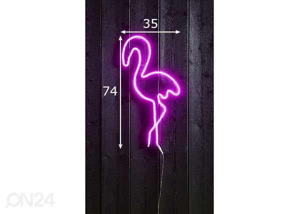 LED-koriste Silhouette mitat