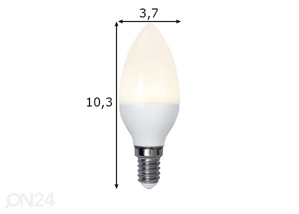 LED-lamppu E14 5,5 W mitat