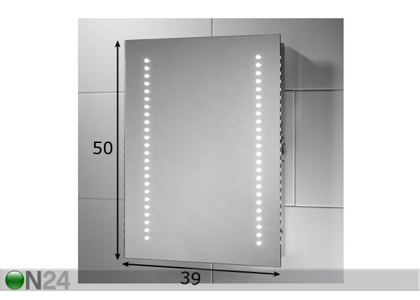 LED peili SIENNA mitat