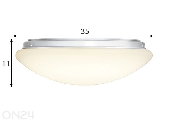 LED plafondi Integra 1500lm mitat