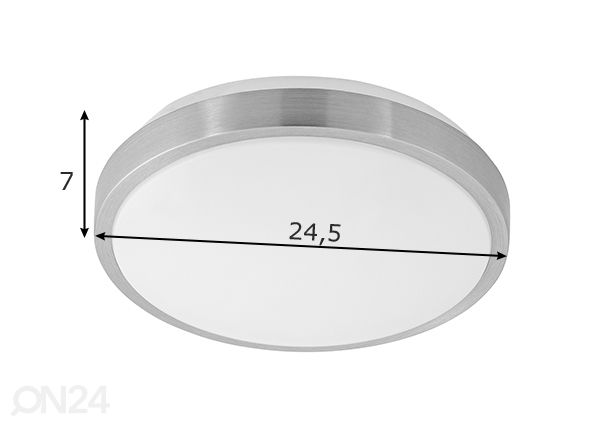 LED-plafondi Integra mitat