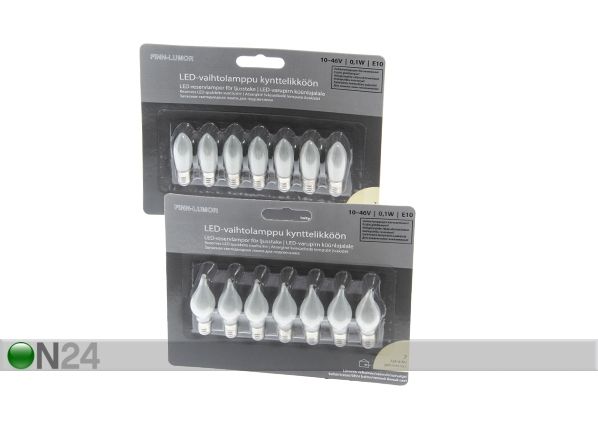 LED sähkölamppu E10 0,1W