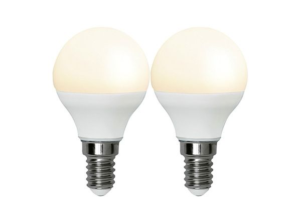 LED sähkölamppu E14 3 W (2 kpl)
