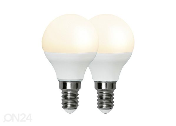LED sähkölamppu E14 5,5 W (2 kpl)