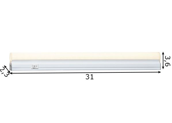 LED valaisin mitat