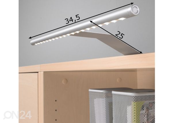 LED-valaisinsarja mitat