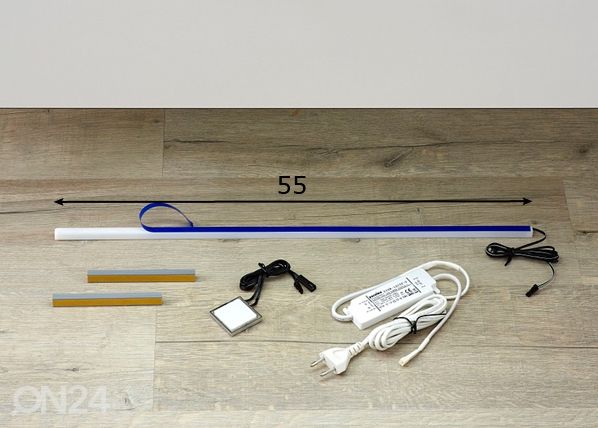 LED-valaistus muuntajalla kaappiin 357 mitat