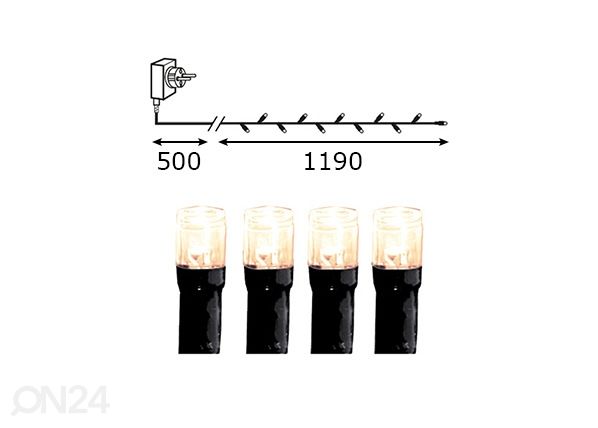 LED-valonauha Crispy mitat