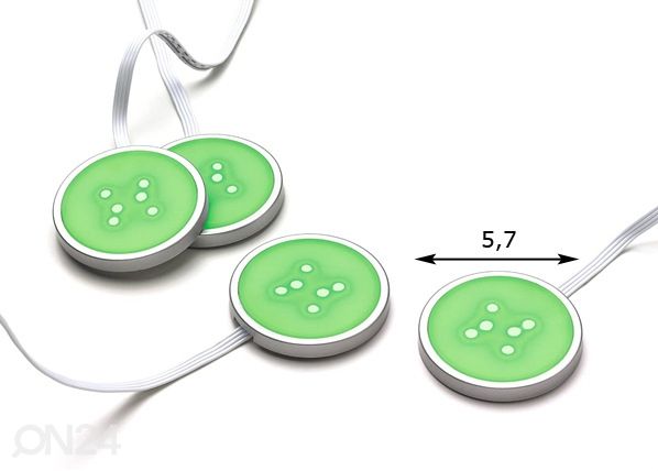 LED-valonauha Teania mitat