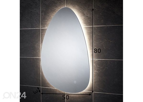 LED Valopeili Mistral mitat