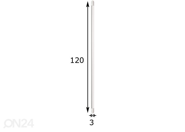 LED-valoputki G13 G13 120 cm mitat