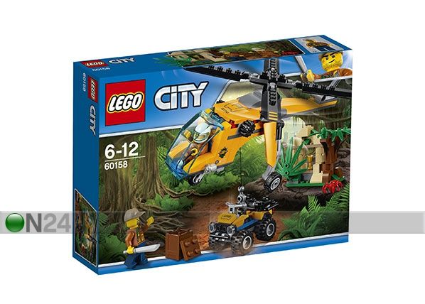LEGO CITY viidakko helikopteri