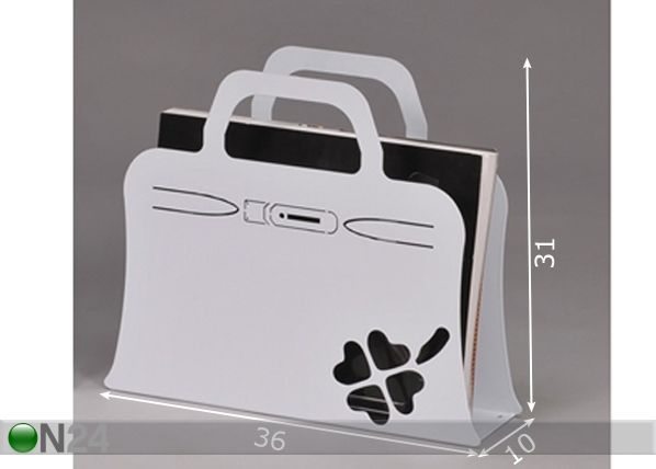 Lehtineteline MAGAZINEBAG 2 mitat
