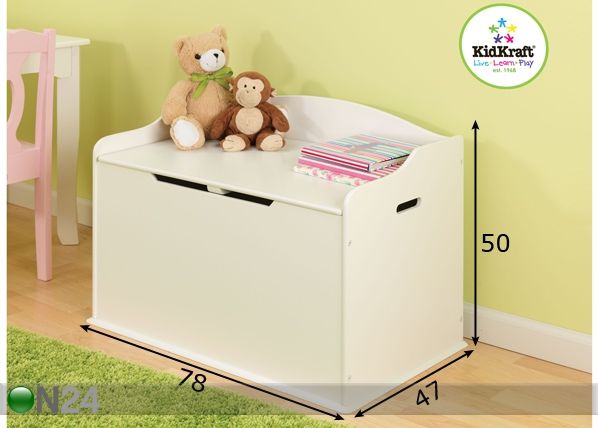 Lelulaatikko KidKraft AUSTIN mitat