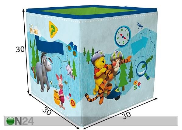 Lelulaatikko NALLE PUH mitat