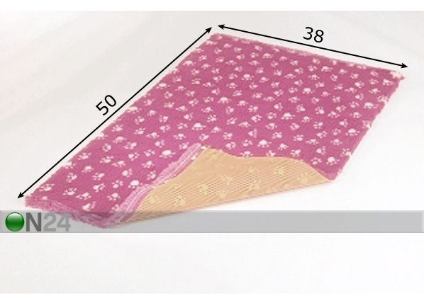 Lemmikin matto NON-SLIP 38x50 cm mitat
