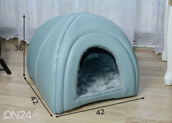 Lemmikkieläimen pesä Housie 42x42xh36 cm mitat