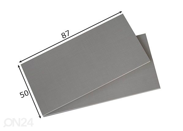 Leveät välihyllyt 904, 2 kpl mitat