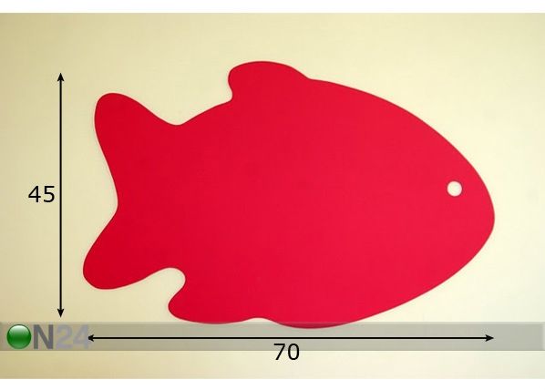 Liitutaulu KALA 45x70 cm mitat