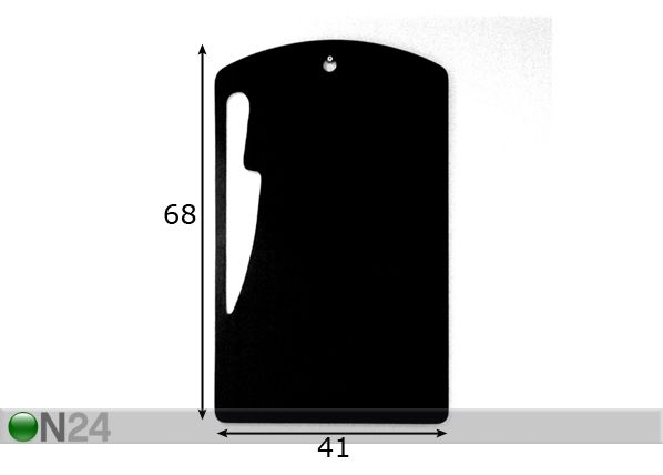 Liitutaulu LEIKKUULAUTA magneetilla mitat