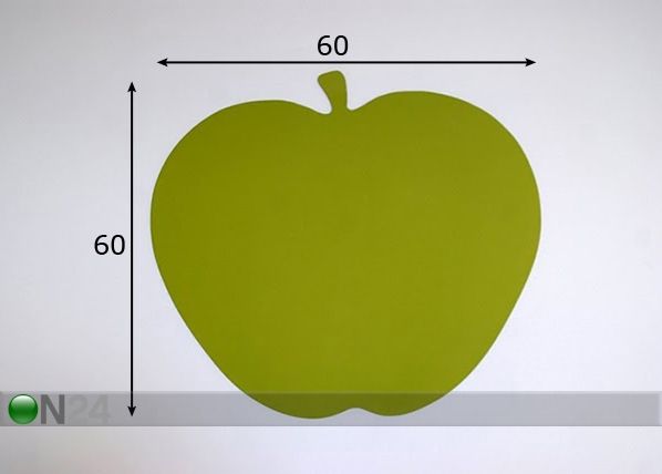 Liitutaulu OMENA magneetilla mitat