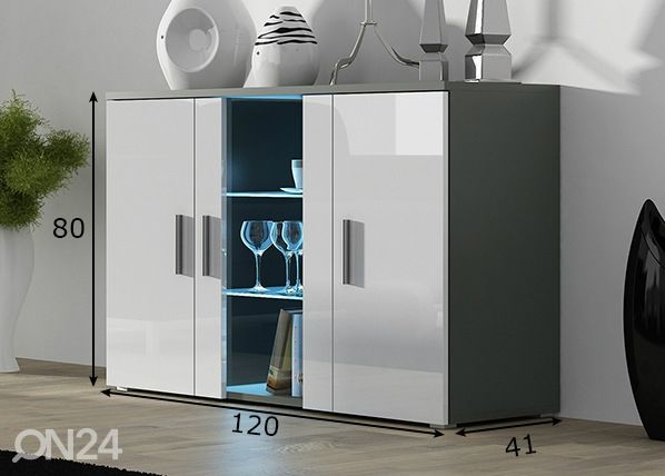 Lipasto 120 cm mitat