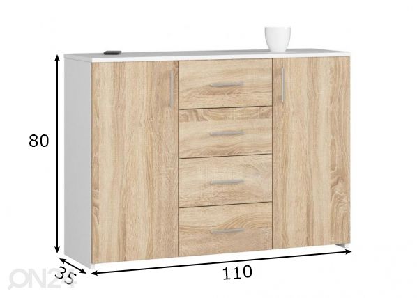Lipasto Adrian 1102V mitat