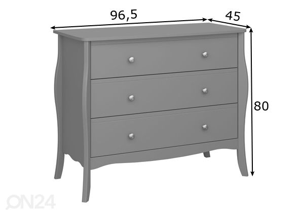 Lipasto Baroque 015 mitat