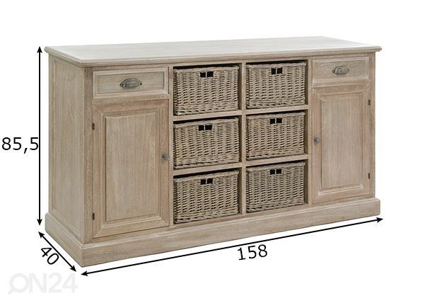 Lipasto Basket mitat