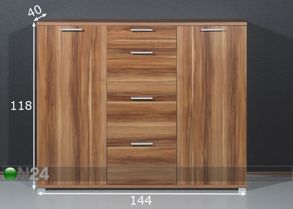 Lipasto BRAVO 217 mitat