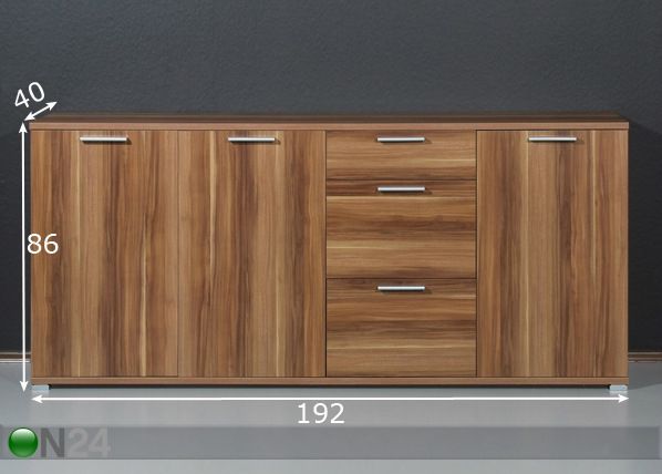Lipasto BRAVO 218 mitat
