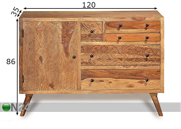 Lipasto Carved mitat