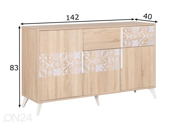 Lipasto CHLOE mitat
