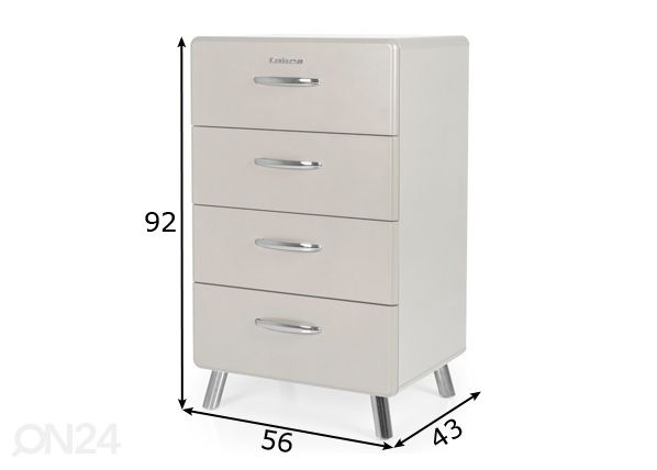 Lipasto Cobra 56 cm mitat