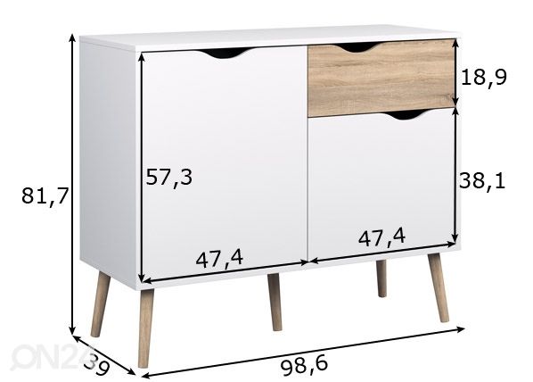 Lipasto DELTA mitat