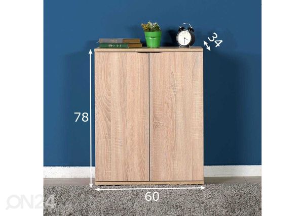 Lipasto Dynamic mitat